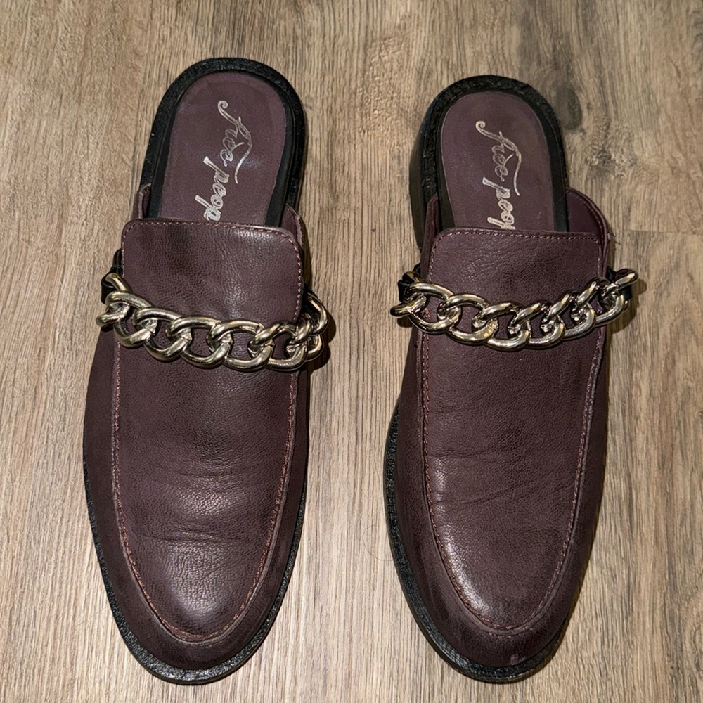 Free People Vida Mule Slip on size- 39